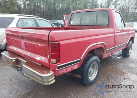 1983 Ford F150 z USA, uszkodzony, nr VIN 1FTEF14F7DLA12501